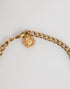 Dolce & Gabbana Estate Multicolor Floral Fruit Gold Chain Statement Necklace
